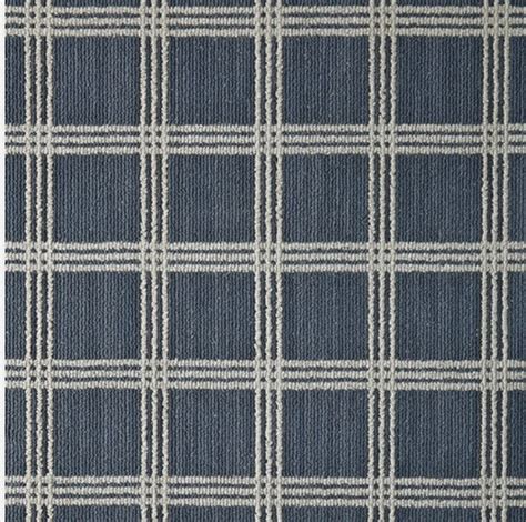 Blue Plaid Carpeting - Carpet Vidalondon