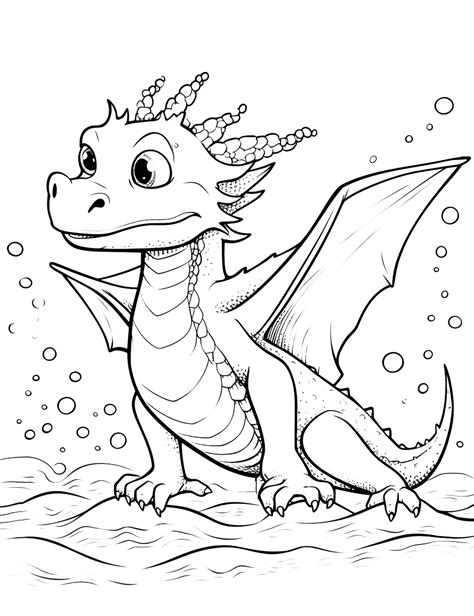 35 Dragon Coloring Pages: Printable Sheets