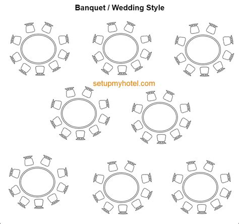 Banquet Table Setup Diagram | Brokeasshome.com