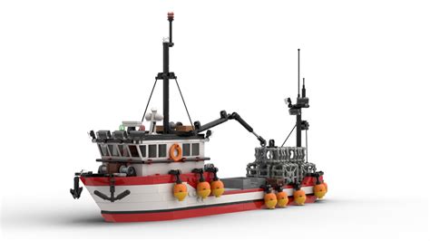 LEGO MOC Crab Boat by Yellow.LXF | Rebrickable - Build with LEGO