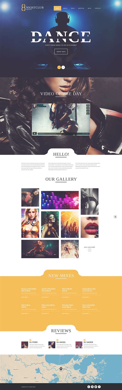 Nightclub WordPress Themes