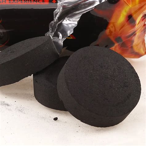 100pca/1 Box Hookah Hookah Shisha Charcoal Fully Burning Coal for ...