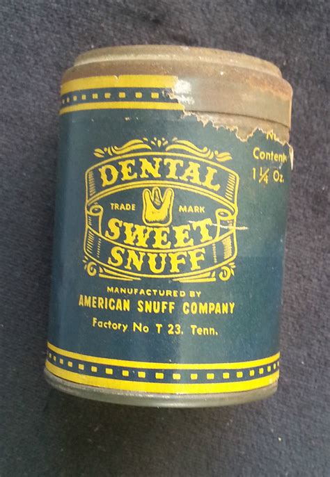 Dental Sweet Snuff Vintage 2 | Snuff Brands A-F | Modern Snuff Albums | Modern Snuff