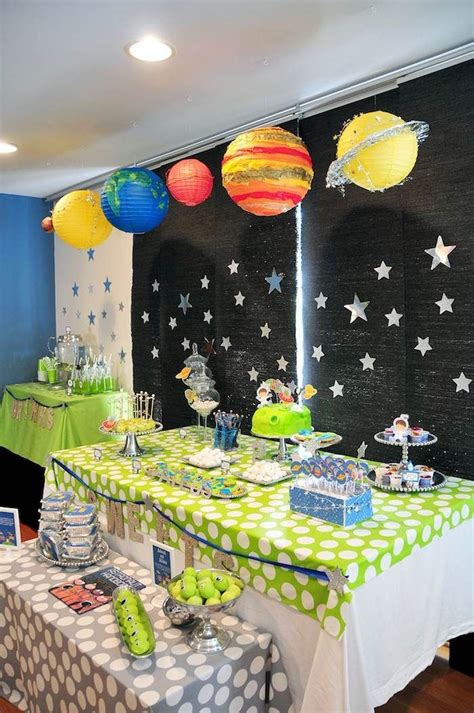 An astronaut themed birthday party – Artofit