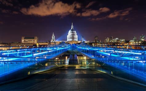 London At Night Wallpaper | Wide Screen Wallpaper 1080p,2K,4K