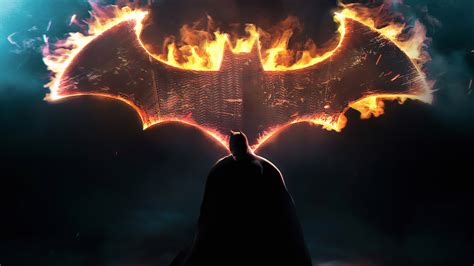 Batman, Dark Knight, Logo, 4K HD Wallpaper