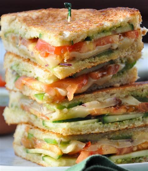 Veg Grilled Cheese Sandwich - Honey, Whats Cooking