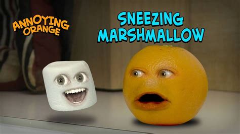 Annoying Orange: Sneezing Marshmallow | Annoying Orange Wiki | Fandom