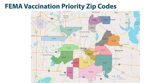 Which ZIP codes will be prioritized for the FEMA COVID-19 vaccine site ...