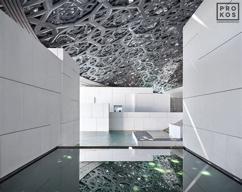 Louvre Abu Dhabi Interior - Architectural Photo by Andrew Prokos