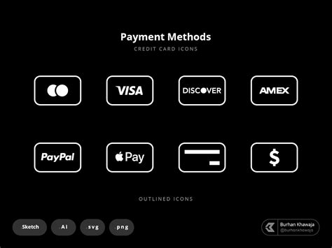 Credit Card Payment Icons (Freebie) :: Behance