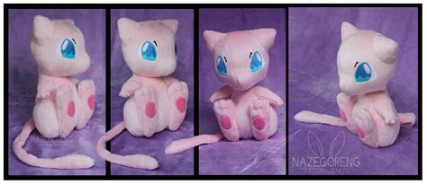 Mew Custom Plush by Nazegoreng on DeviantArt