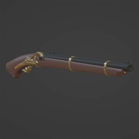 Free 3D file Hwaseungchong 화승총 - Korean Matchlock Musket 🔫・Model to download and 3D print・Cults