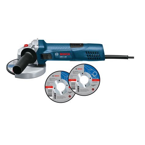 Bosch 720W 125mm Professional Corded Angle Grinder With 3 Discs