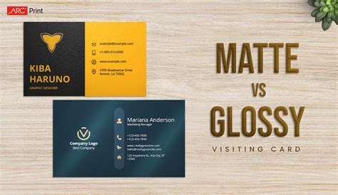 Glossy Matte Cards – Which Finish Is Better For Your