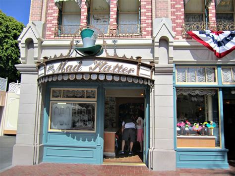 Stores On Main Street In Disneyland