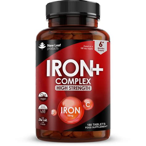 Iron Complex High Strength Tablets 6 Month Supply | Shop Today. Get it Tomorrow! | takealot.com