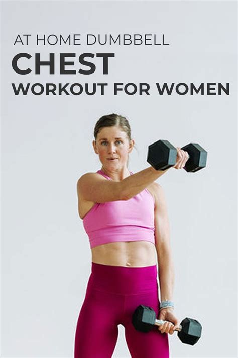 5 Best Chest Exercises for Women (Chest Workout) | Nourish Move Love in 2022 | Chest workout ...