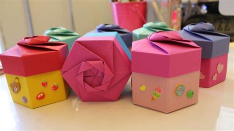 Origami Gift Box Hexagon – All in Here