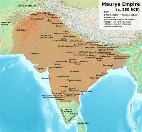 Ashoka Kingdom Map