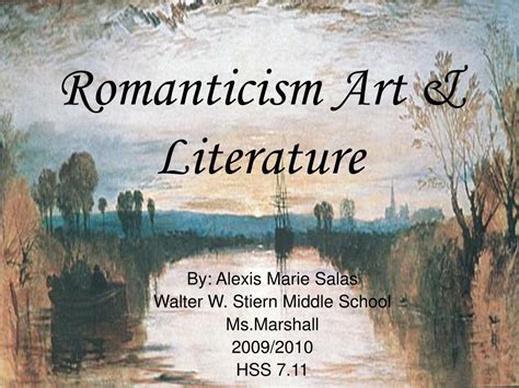 PPT - Romanticism Art & Literature PowerPoint Presentation, free download - ID:4860263