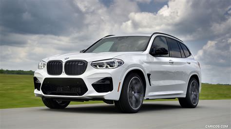 BMW X3 M | 2020MY Competition (Color: Alpine White) | Front Three-Quarter