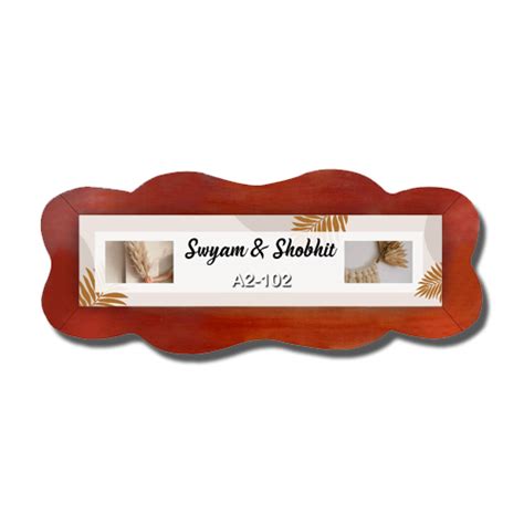 Modern Design Door Name Plate | Door Name Plates Online in India