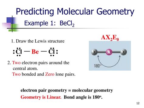 Becl2 Electron Pair Geometry