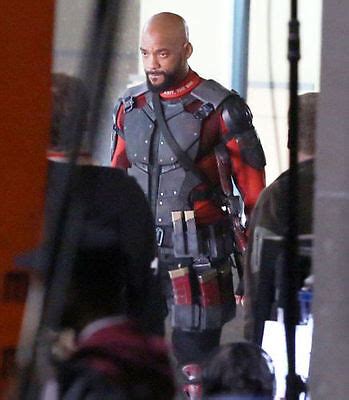 Suicide Squad Movie Deadshot Will Smith Black and Red Color Stylish ...