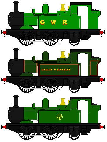 GWR 1400 Class (Liveries) by Quantum808 on DeviantArt