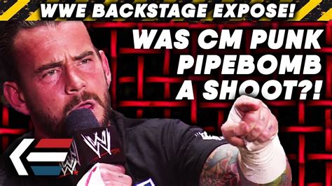 Was CM Punk’s Famous Pipebomb Promo A SHOOT?! | WWE Backstage Exposé - YouTube