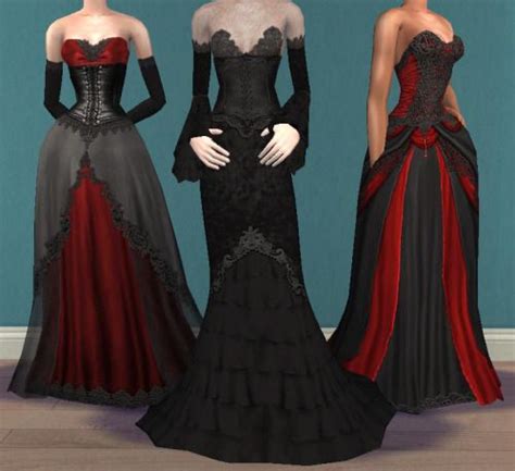 Stardust | Sims 4 dresses, Vampire gown, Sims 4 clothing