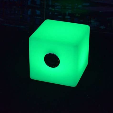 LED Light Cube Bluetooth Speaker | Urban Sound | Colorfuldeco