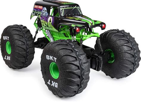 Monster Jam Mega Grave Digger All-Terrain Remote Control Monster Truck ...