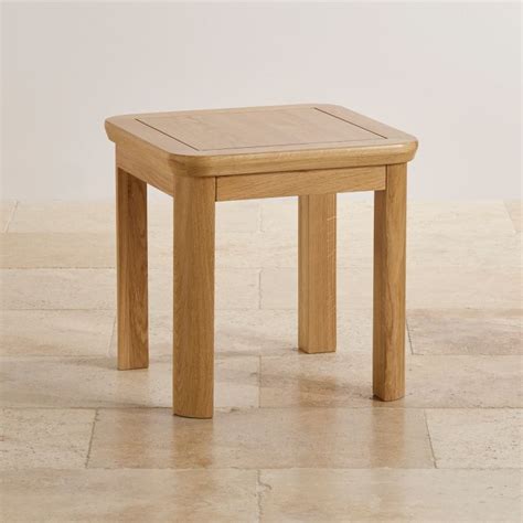 Wiltshire Side Table in Natural Solid Oak | Oak Furniture Land