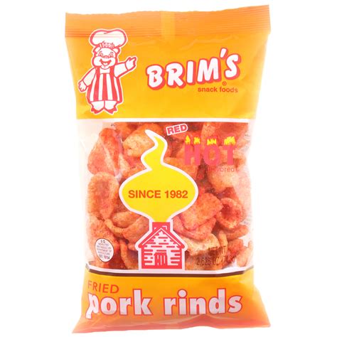 Hot Pork Rinds | Brim's Snack Foods