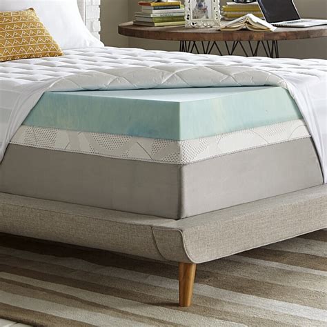 Simmons Curv Simmons 6 in Gel Memory Foam Mattress Topper & Reviews | Wayfair