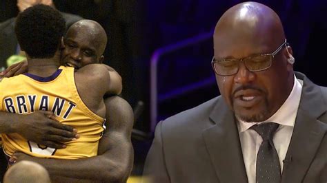 Shaq tearfully reacts to Kobe Bryant's passing: 'It's gonna be hard for ...