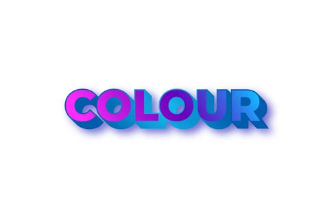 Colour Text Effect Graphic by ui.sahirsulaiman · Creative Fabrica