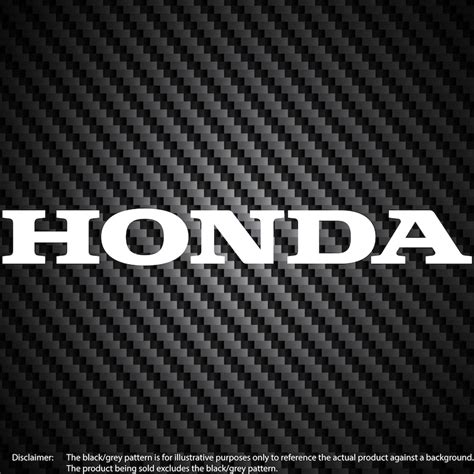 Honda Logo Vinyl Decal Car Window Bumper Sticker Race Offroad | Etsy