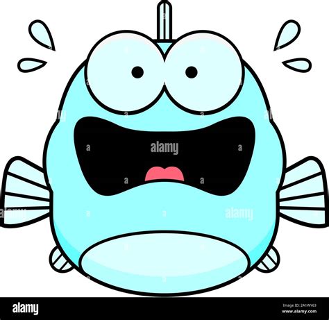 A cartoon illustration of a fish looking scared Stock Vector Image & Art - Alamy