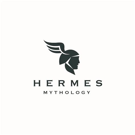 Premium Vector | Hermes Olympian ancient Greek god logo icon design template flat vector