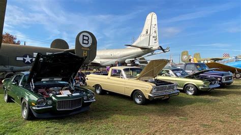 Cars and planes came together for Bombs Away Car Show at Castle Air Museum in Atwater