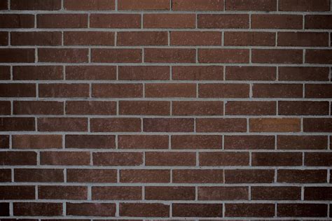 Dark Brown Brick Wall Texture – Photos Public Domain