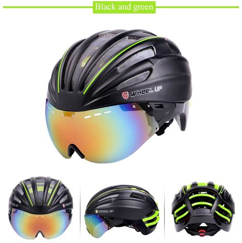 Aerodynamic ultralight Bicycle Helmet with Safety Visor | Electric Transport Direct ® Global #1