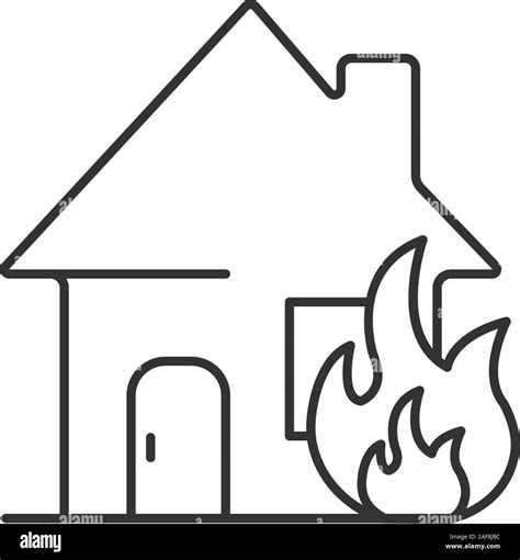 Burning House On Fire Drawing Our house fire example starts on the ...