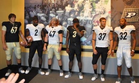 Purdue debuts new football uniforms | intellectualgridiron