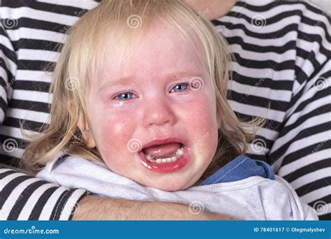 Crying Kid with Tears on the Face Stock Image - Image of tears, woman: 78401617