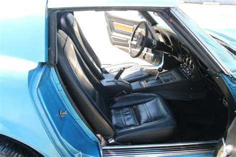 blue corvette interior | Barn Finds