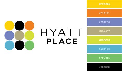 logo color schemes – hyatt palette | Visual Learning Center by Visme